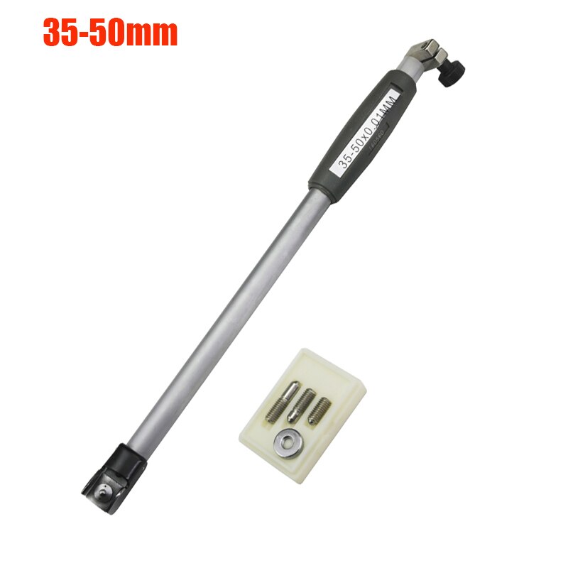 50-160mm Inner Diameter Gauge Measuring Rod + Probe Accessories Inner 10-18mm 18-35mm 35-50mm 10mm indicator Diameter Gauge Tool