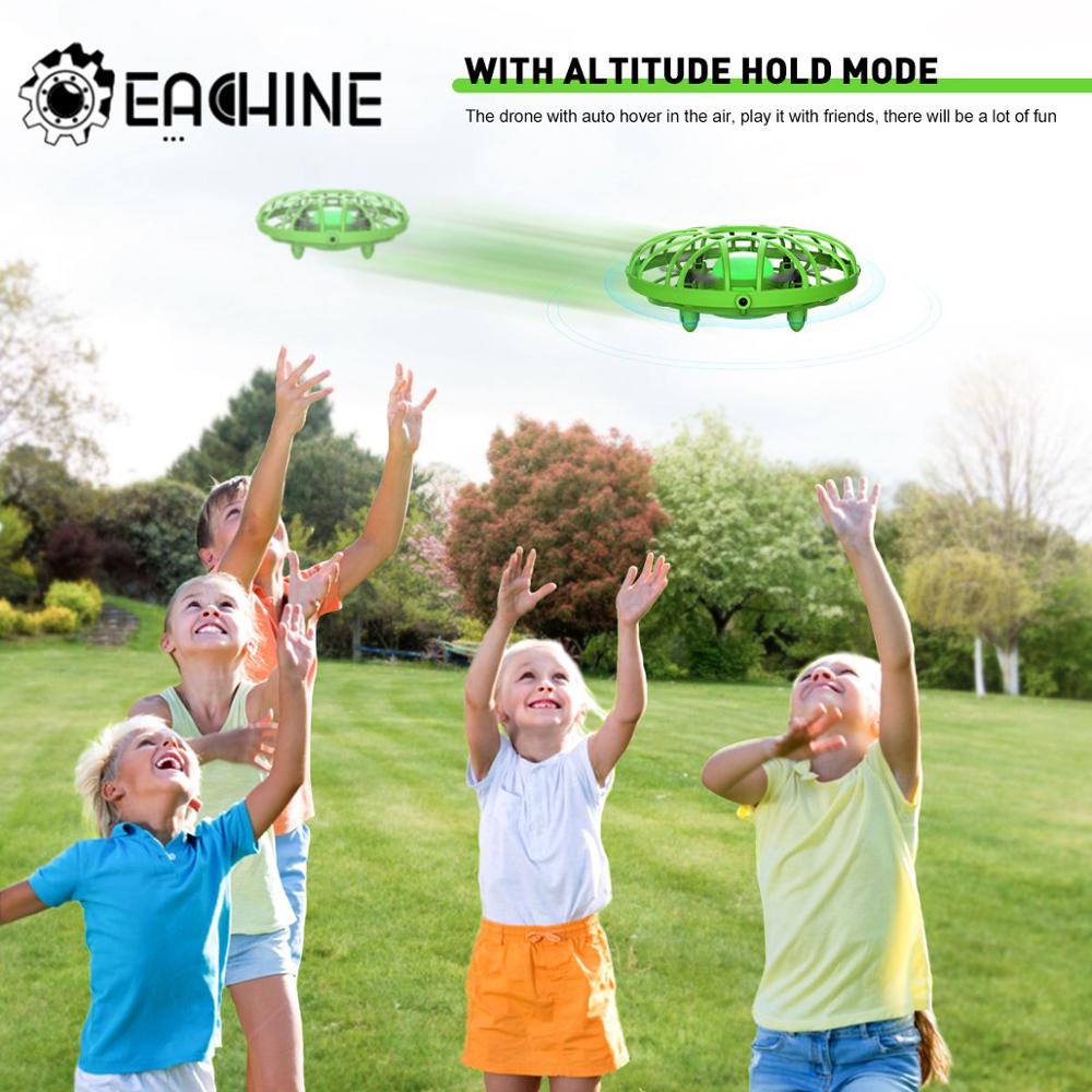 Mini Drone Eachine E111 Rc Quadcopter Vliegende Helikopter Magic Hand Ufo Bal Vliegtuigen Inductie Kids Drones Elektronische Speelgoed