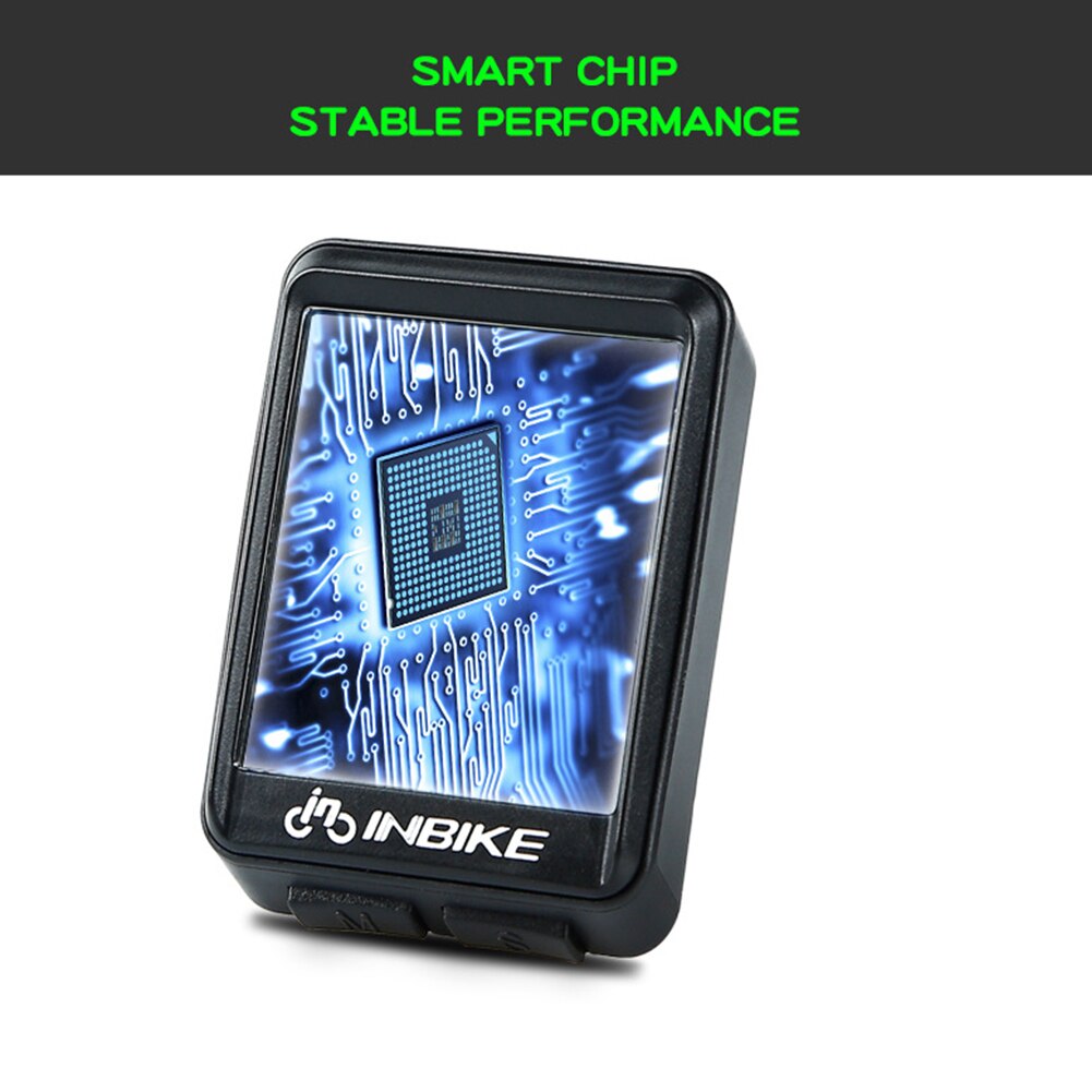 INBIKE Waterproof Bicycle Computer Odometer Wireless Mountain MTB Road Bike Cycling Stopwatch LCD Digital Speedometer Watch