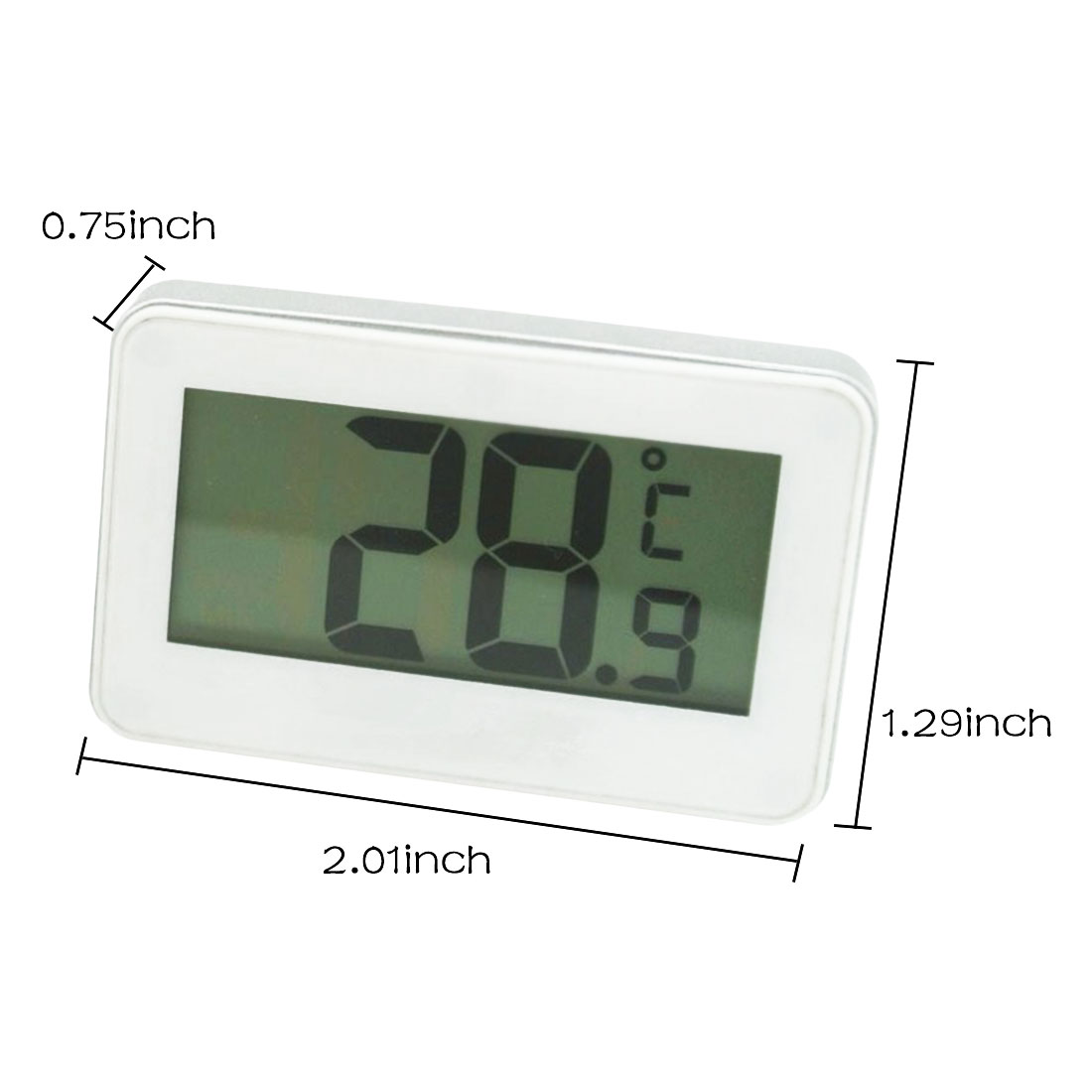 Wireless Electronic LCD Digital Thermometer Indoor Fridge Freezer Refrigerator Temperature Meter with Hanging Hook Termometer