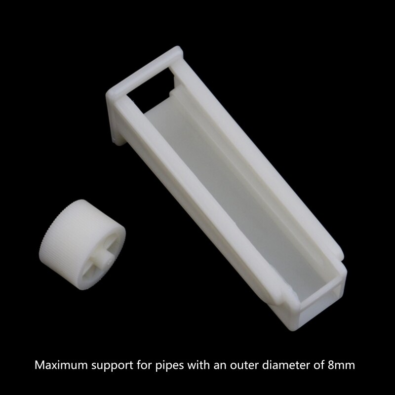 Plastic Tube Clamp Adjustable Laboratory Pinch Valve Flow Control Siphon Hose Shut Off Clamps for Tubing under 8mm O.D.