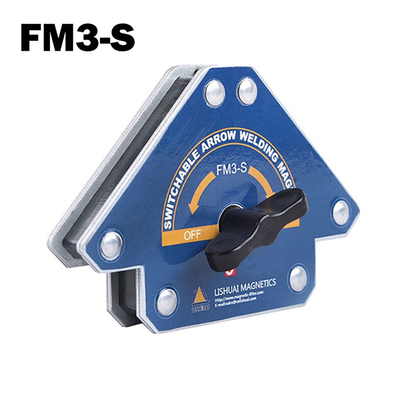2/4Pcs/Set Welding Tool Multi-angle Solder Magnet Holder No Deformation Corrosion Resistance Arrow Clamp Welding Fixer: FM3-S