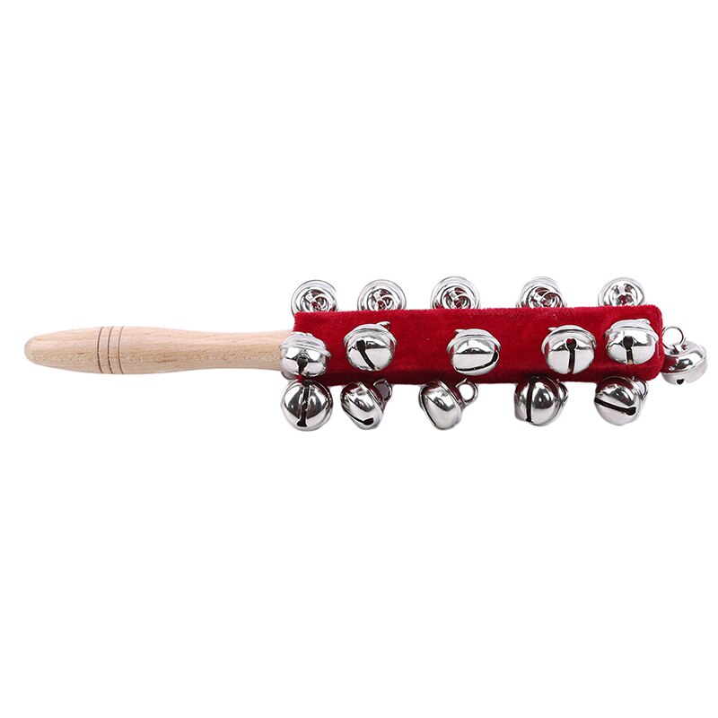 Flannel String Bells Hand Bells Kindergarten Early Education Dance Toy Bells Wooden Small Bells