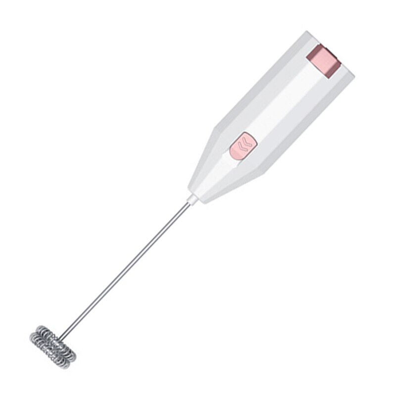 Electric Milk Fother Handheld Foamer Coffee Whisk Egg Beater Cappuccino Stirrer Mini Portable Blender Kitchen Tool: Default Title