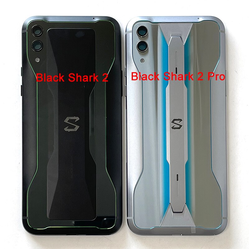 6.39 "original til xiaomi blackshark 2 skw -h0/a0 batteridæksel hus dør kameraramme len til black shark 2 pro 2 pro bagkasse