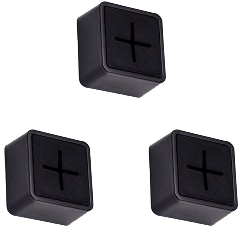 Towel Holder for Bathroom - Self Adhesive Kitchen Towel Hanger Grabber, Wall Mount Dish Towel Hooks , 3 Pack Black: Default Title