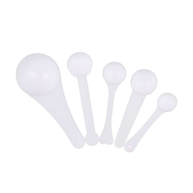 Cuillère doseuse en plastique, 10 pièces, 1g 3g 5g 10g 15g, cuillères doseuses pour lait en poudre
