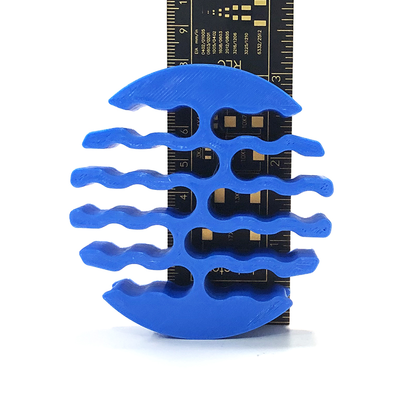 24- hole network cable comb , cat 8 7 for wiring, cable management, and cable fastening; tool with 20mm thick holes; professional tool