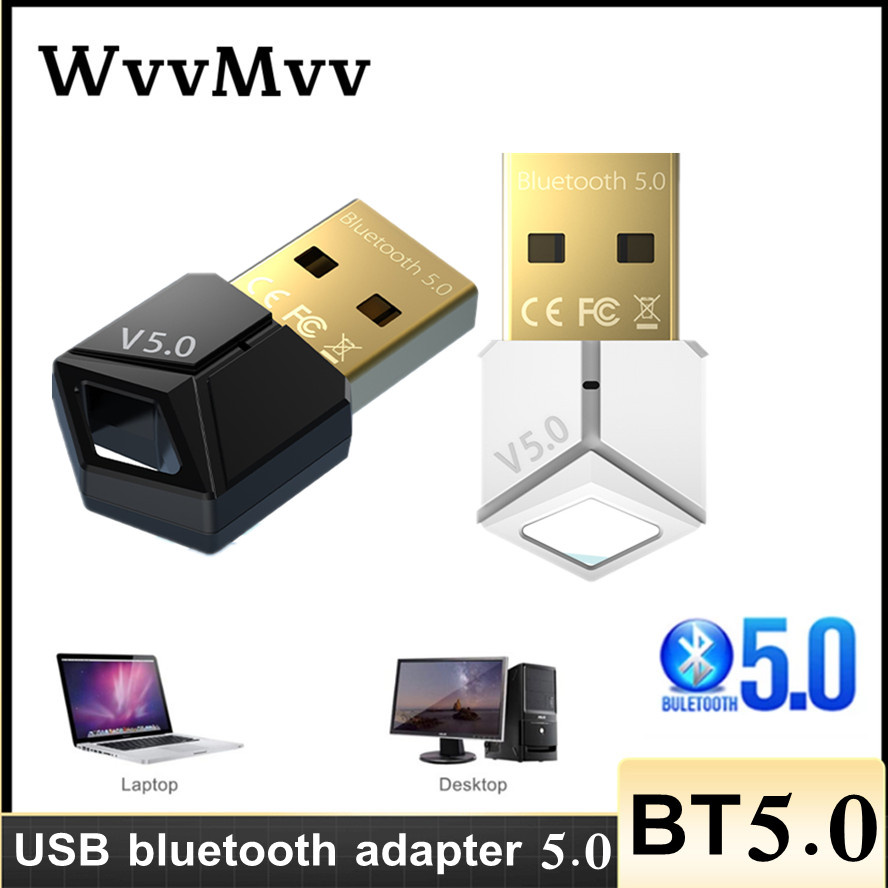 Usb Bluetooth 5.0 Adapter Ontvanger Draadloze Bluethooth Dongle 5.0 Muziek Mini Bluthooth Zender Voor Pc