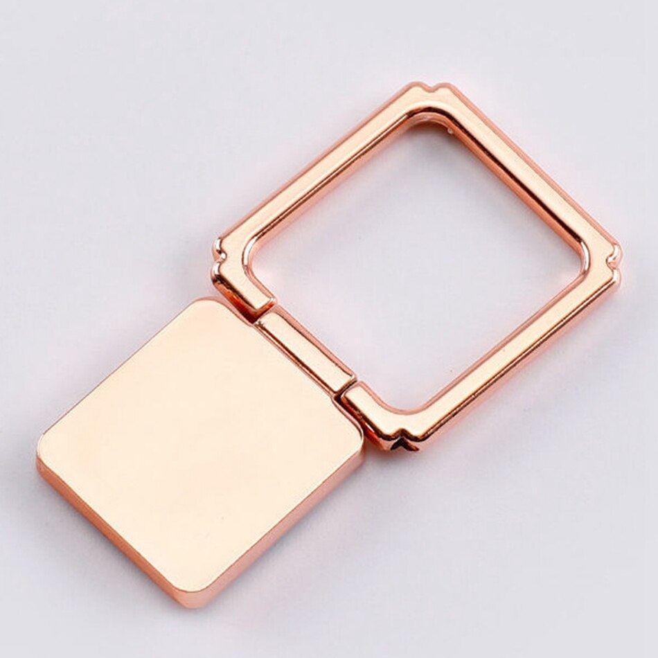 Soporte Universal para teléfono móvil, accesorio de aleación de Zinc, anillo plegable, ultrafino, magnético, para coche, tableta, PC, escritorio: E3