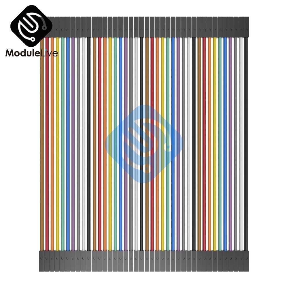 40pin dupont kabel jumper draht dupont linie buchse auf buchse dupont linie 10cm 1P durchmesser 2,54mm Für arduino