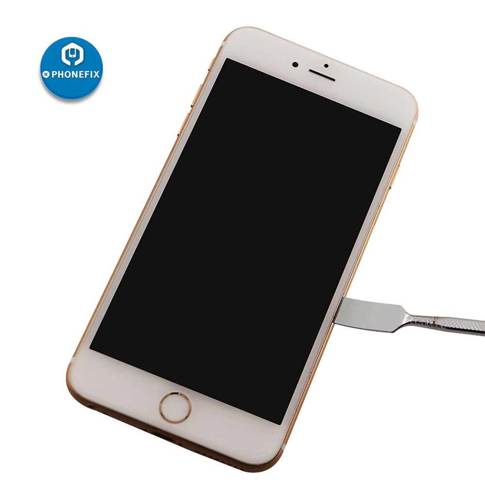 PHONEFIX 3pcs Stainless Steel phone opening tool Set Hardness Pry Bar Stick Crowbar Spugders DIY Phone disassembly Tool