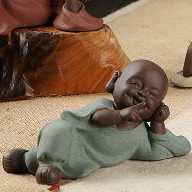 Yunshang fioletowy mała mnichów herbaty butiku dla zwierząt domowych herbata dla zwierząt domowych akcesoria robić herbaty wykwintne ręcznie ozdoby S