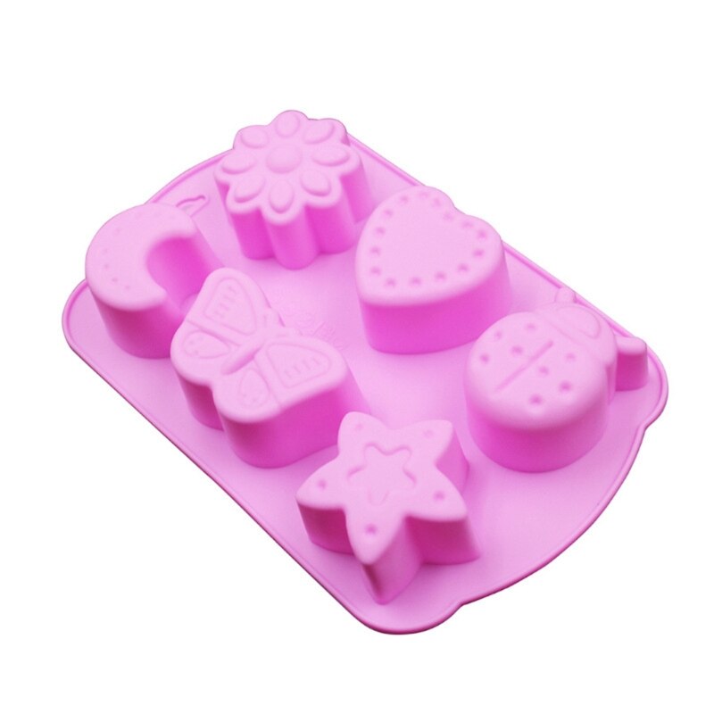 DIY Christmas Butterfly Shape Mold Silicone Craft Clay Soap Decorating Family K0AA