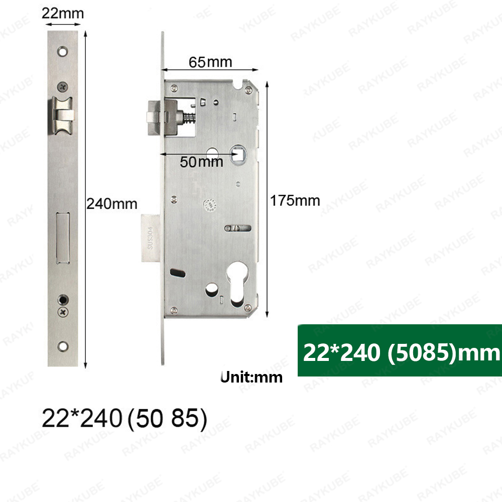 Mortise Lock Specialized For Smart Lock Different Size For Choose: Green Bronze