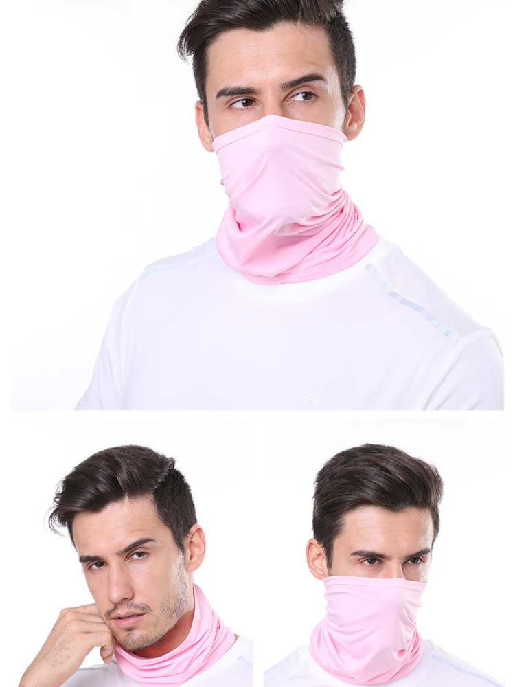 Bandana de couleur unie, haute élasticité, sans couture, guêtre, bandeau, cyclisme, alpinisme, bouclier facial, écharpe pour hommes