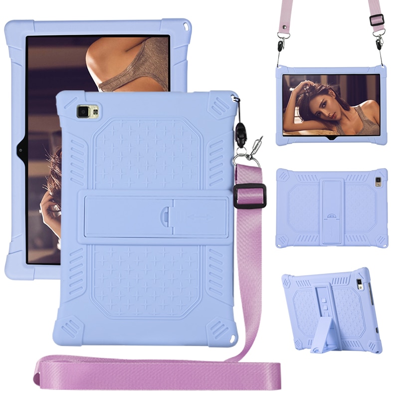 10.1 cal silikonowe etui ochronne etui do tabletu Teclast P20HD szkło hartowane do tabletu Teclast P20HD 246*170mm
