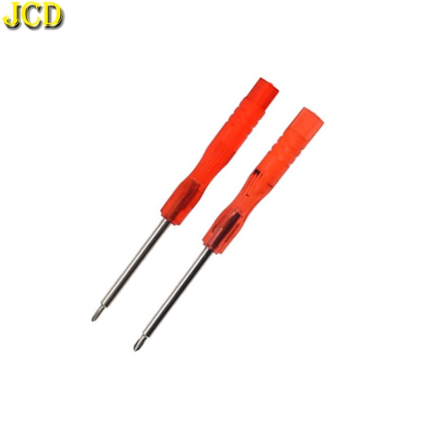JCD Tri-Wing Screws For Game Boy Advance / Color Y Cross Screws Kit For GBA GBC Shell Housing Screws W/ Screwdriver Tool