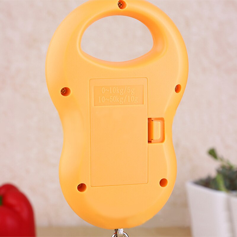 Portable suspendu 50Kg /10g LCD numérique bleu rétro-éclairage pêche poche échelles bagages crochet échelle numérique échelles Portable suspendu