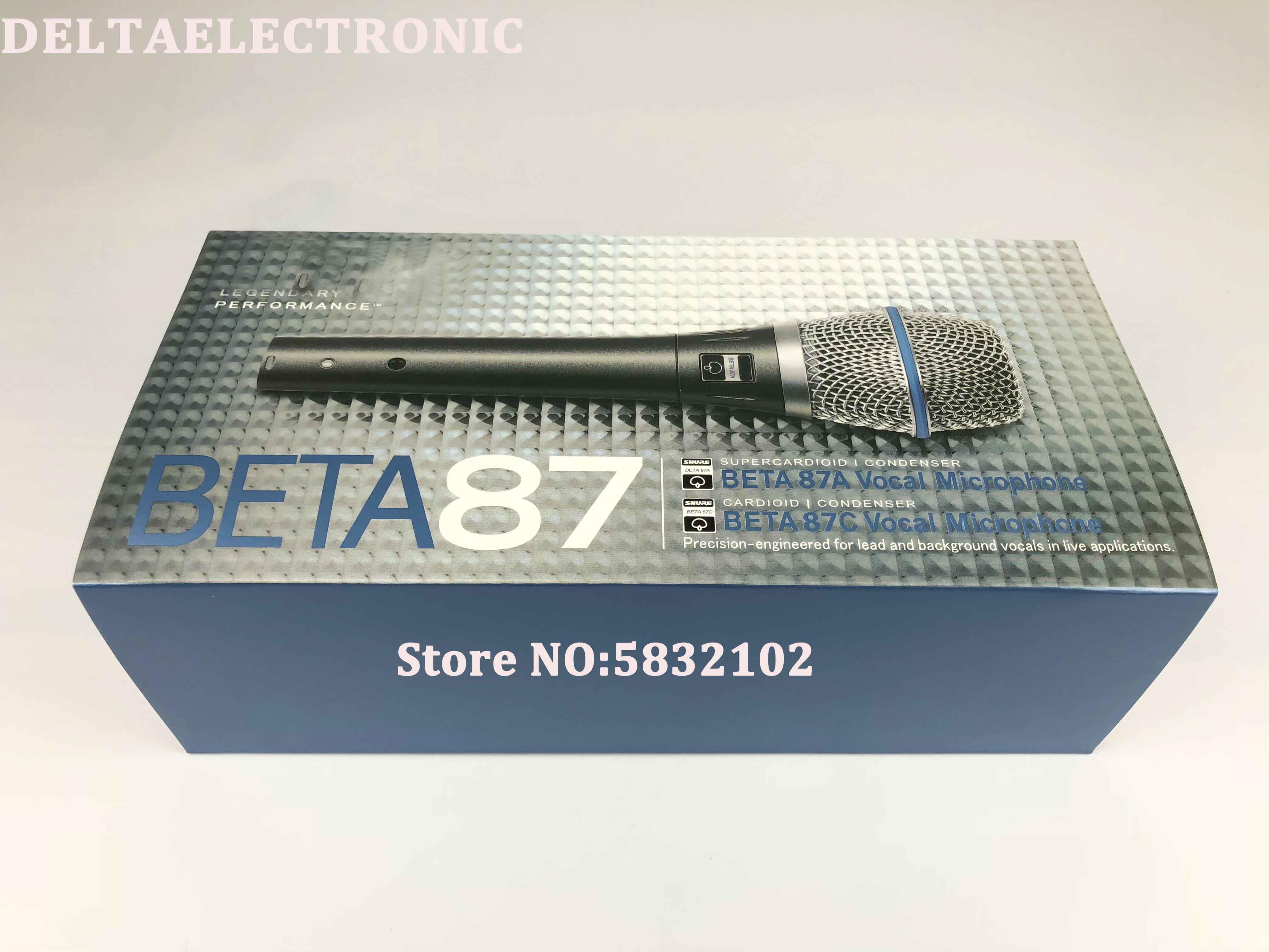 Beta87A,Supercardioid Condensator Microfoon, Helder Geluid Bedraad Vocale Microfono, Microfoon