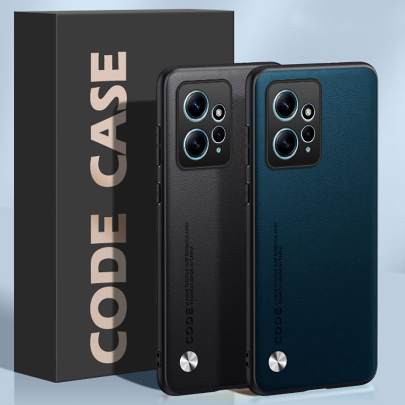Funda de cuero PU de lujo para Xiaomi Redmi Note 12 4G, funda trasera de silicona mate, funda de teléfono de protección completa para Redmi Note12 Coque