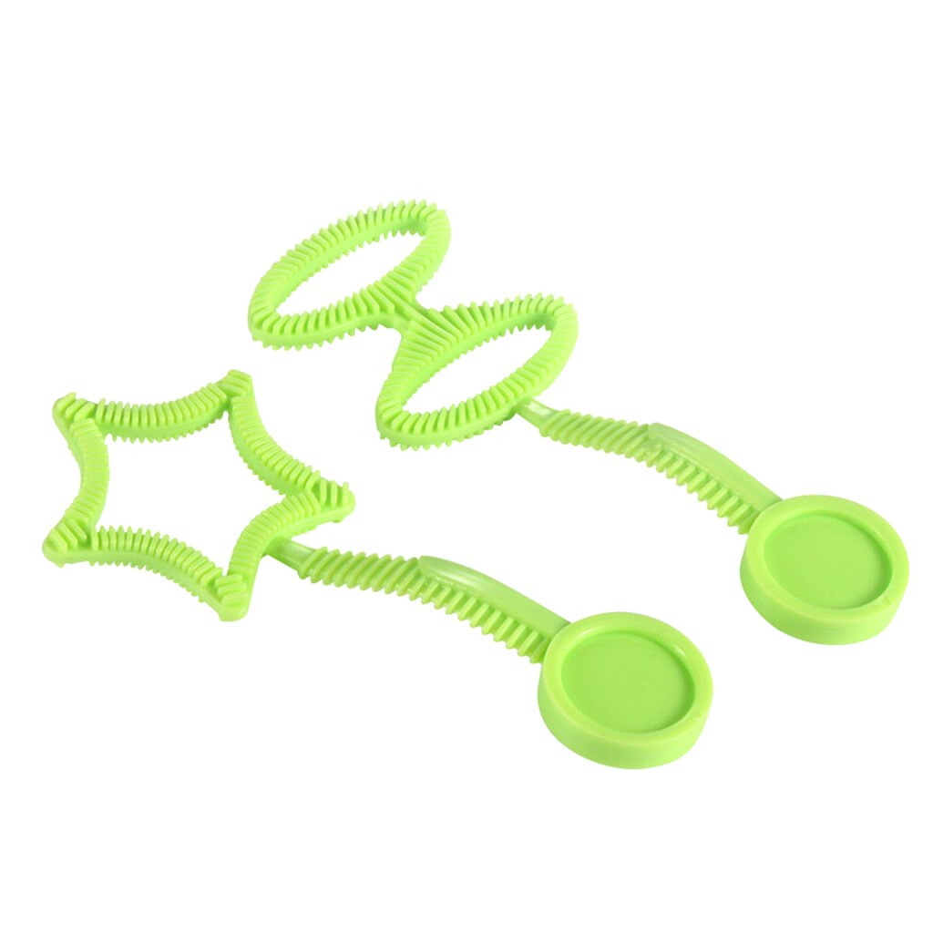 Sicherheit Kunststoff Blase Gebläse Spielzeug 4 Stück Blase Machen Werkzeuge Set Kinder Im Freien Spielen Aktivitäten Bunte Kindheit