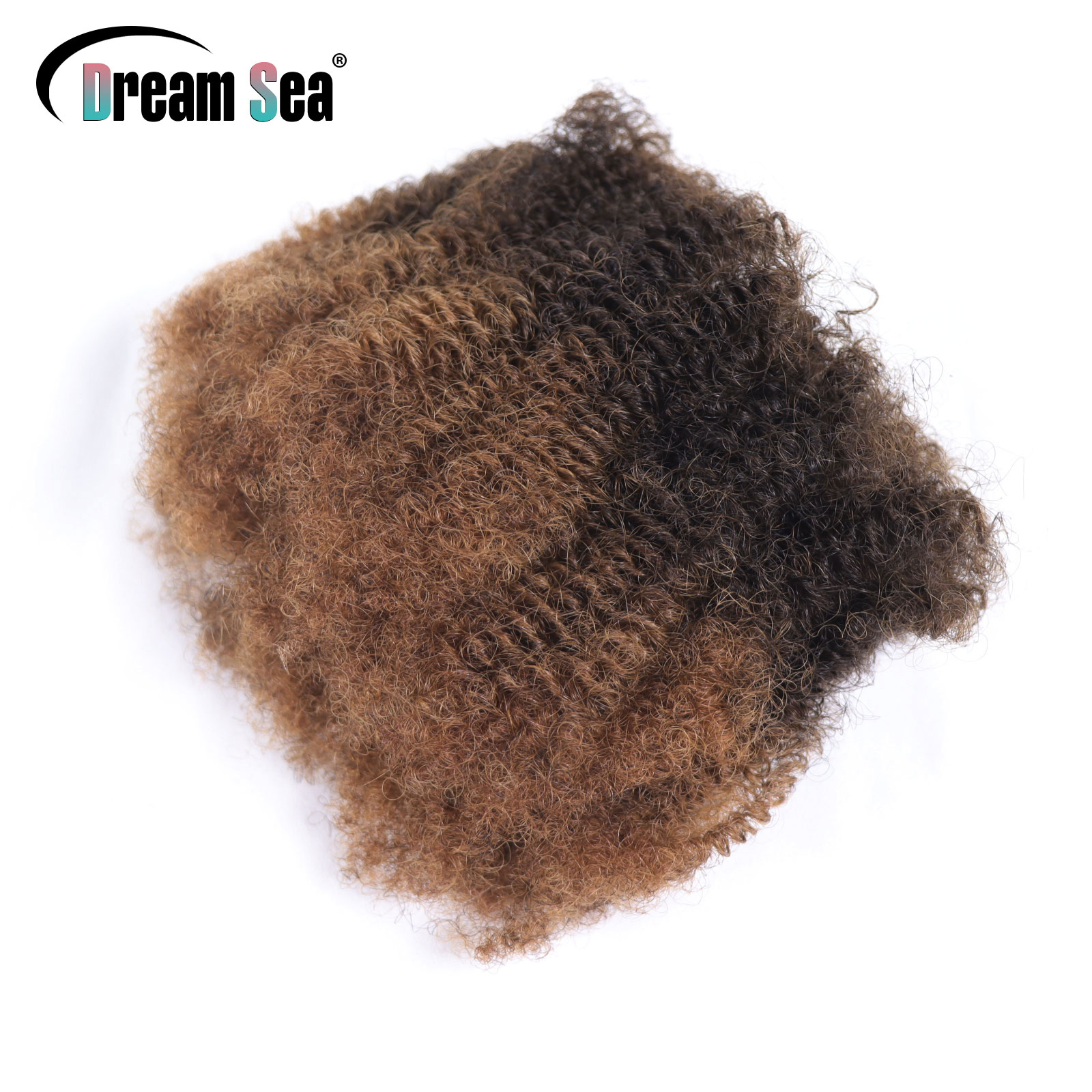 Gris blanco virgen Afro rizado cabello humano a granel para trenzar extensiones de cabello trenzado de ganchillo cerraduras para trenzas sin trama 50g: Color gradacional / 12 pulgadas