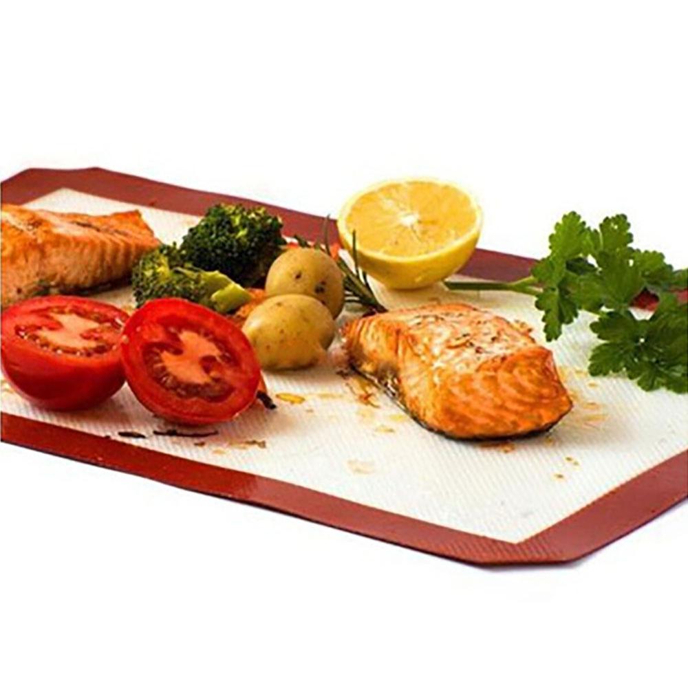 Durable Silicone Baking Mat food grade Non-Stick Cookies pastry Oven high temperature Healthy Bakeware cooking tools Plus size