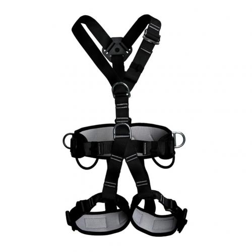 Full Body Outdoor Rock Climbing Safety Harness Belt Mountaineering Equipment: Default Title