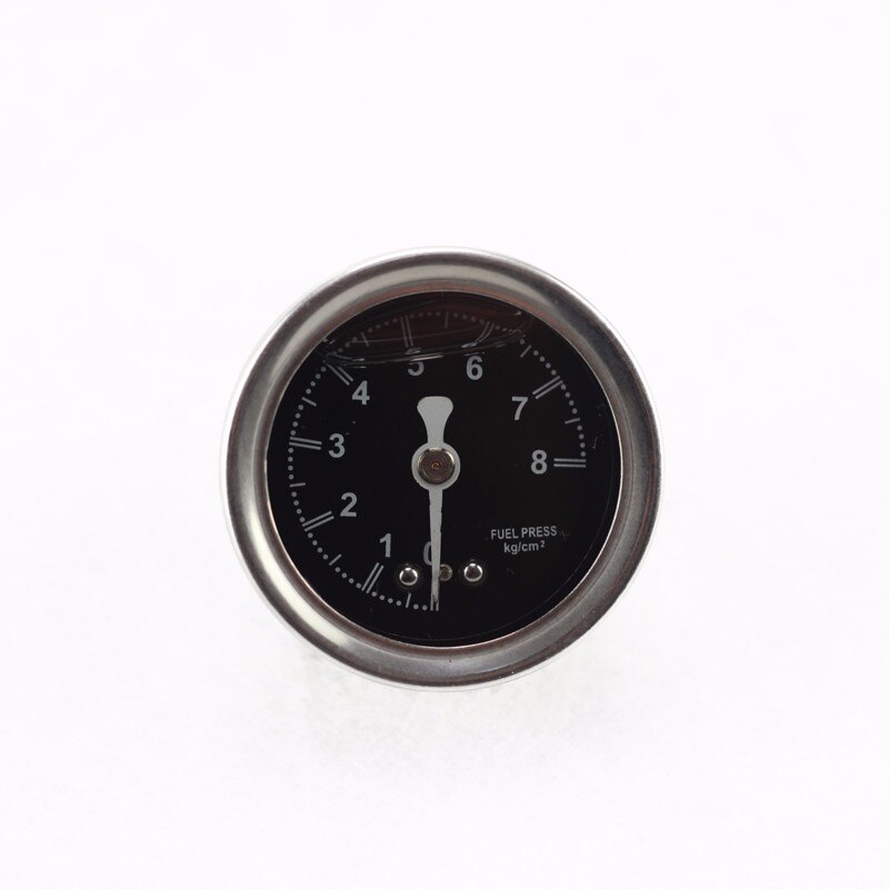 Fuel Pressure Regulator Gauge black color