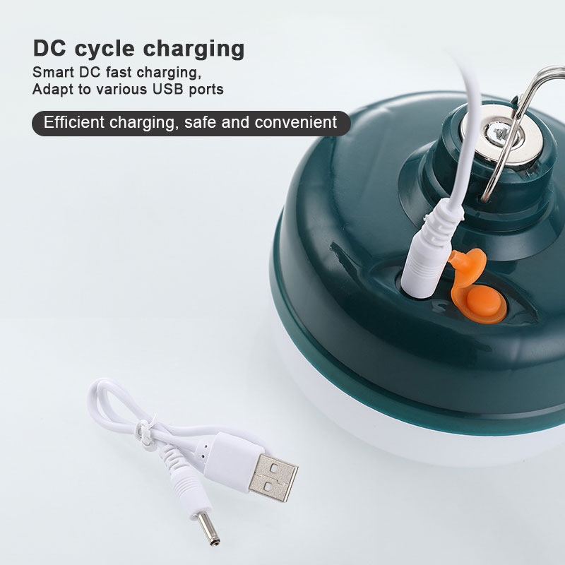 Outdoor LED Emergency Lights USB Rechargeable 50W/100W/150W Waterproof Portable Hook Up Tent Camping Lamp Home Flashlight