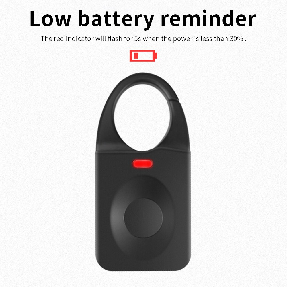 Digital Portable Small Gym Water Resistant Bag Backpack Keyless Fingerprint Padlock For Luggage School USB Rechargeable Suitcase