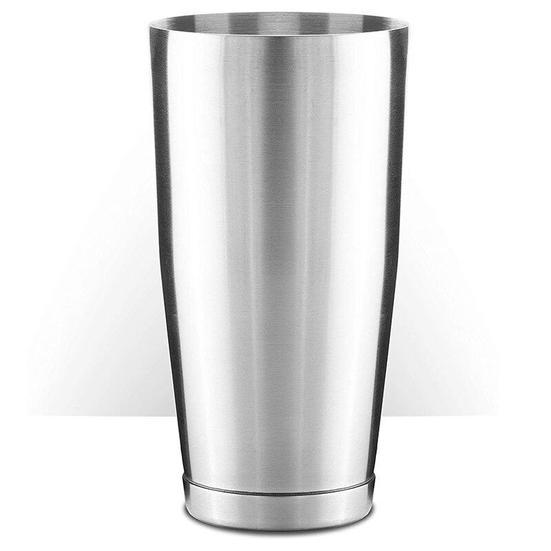 Premium Cocktail Shaker Set-Piece Pro Boston Shaker Set. Unweighted Martini Drink Shaker Made From Stainless Steel 304