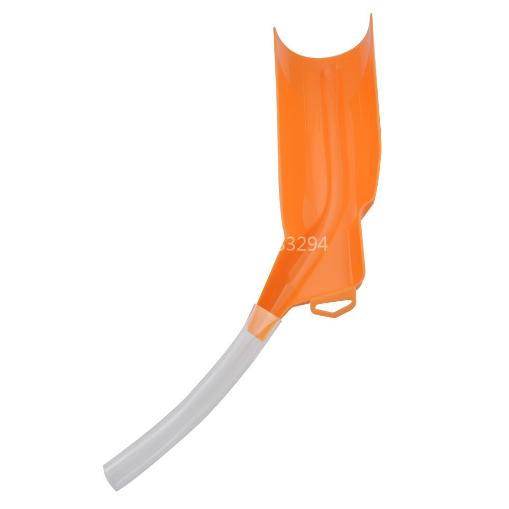 Kit d'entonnoir d'huile de vidange de collecteur d'entonnoir de remplissage d'huile primaire sans égouttement Orange pour les modèles Harley XG VROD XL FXD FLH FLS