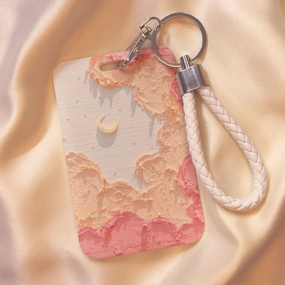 Plastic Cartoon Schattige Creditcardhouders Bank Id Houders Badge Kind Bus Hoesje Vrouwen Mannen Visitekaarthouder: COFFEE