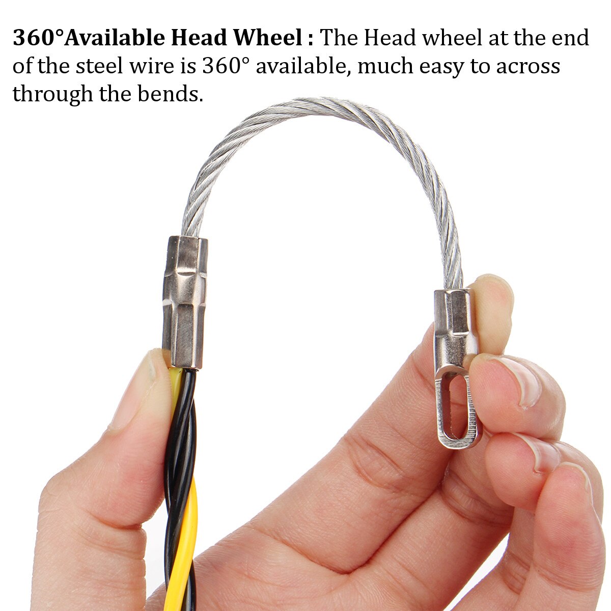 5Mm Duurzaam Gids Threading Apparaat Glasvezel Elektrische Draad Kabel Push Trekkers Duct Slang Rodder Vis Tape Draad 5M om 30M Lengte