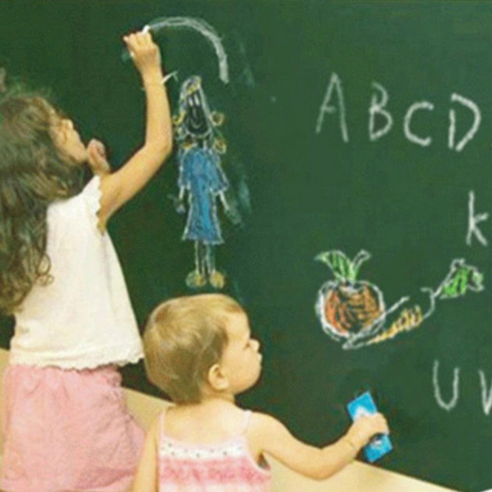 45 * 200 Self-adhesive Chalkboard Waterproof Blackboard Wall Sticker 45*200 Blackboard Green Board White Board Wall Paste r57