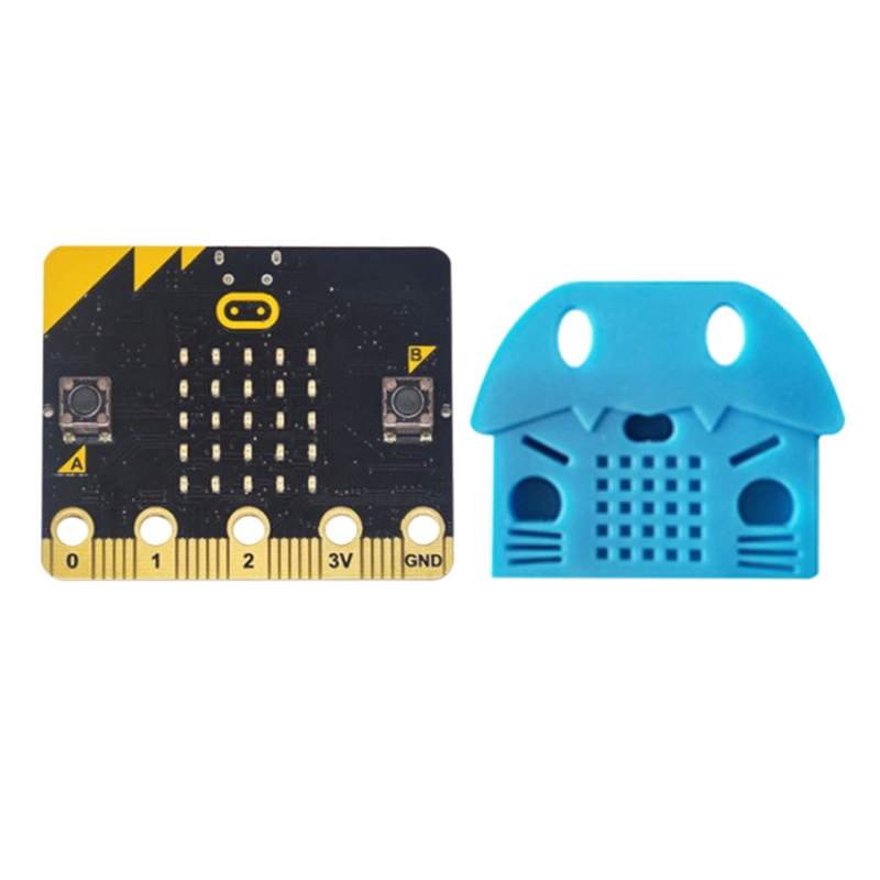 BBC Micro:Bit Go Kit Micro:Bit BBC With Protective Case Programmable Learning Development Board For DIY Projects: Red