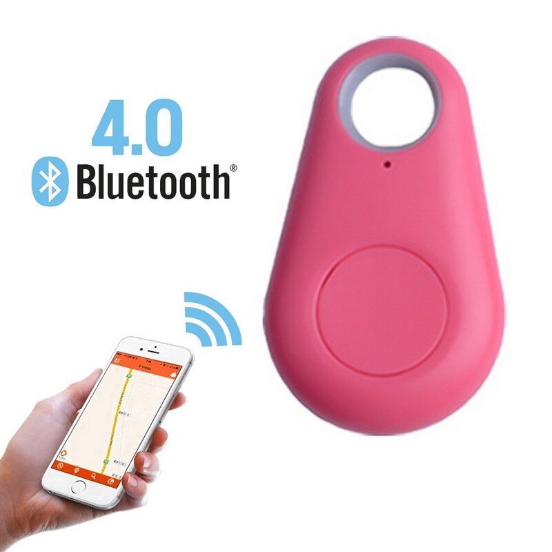 Mini smart alarm enhed bluetooth tracker locator bil motor gps børn kæledyr tegnebog nøgler alarm locator realtime finder enhed: C