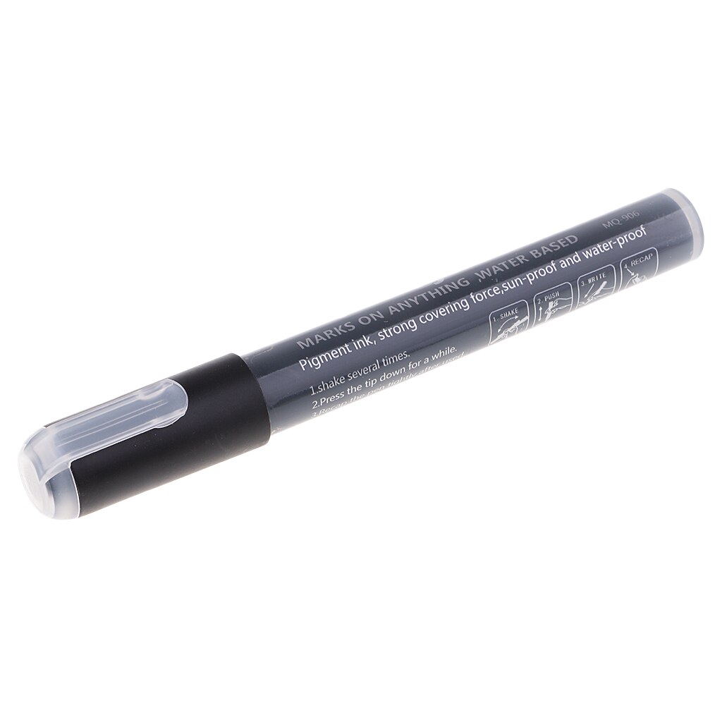 School Office Favorite Accessory Paint Pens Acrylic Paint Marker Painting Pens Art Crafts Pen Scrapbooking 12 Colors: black