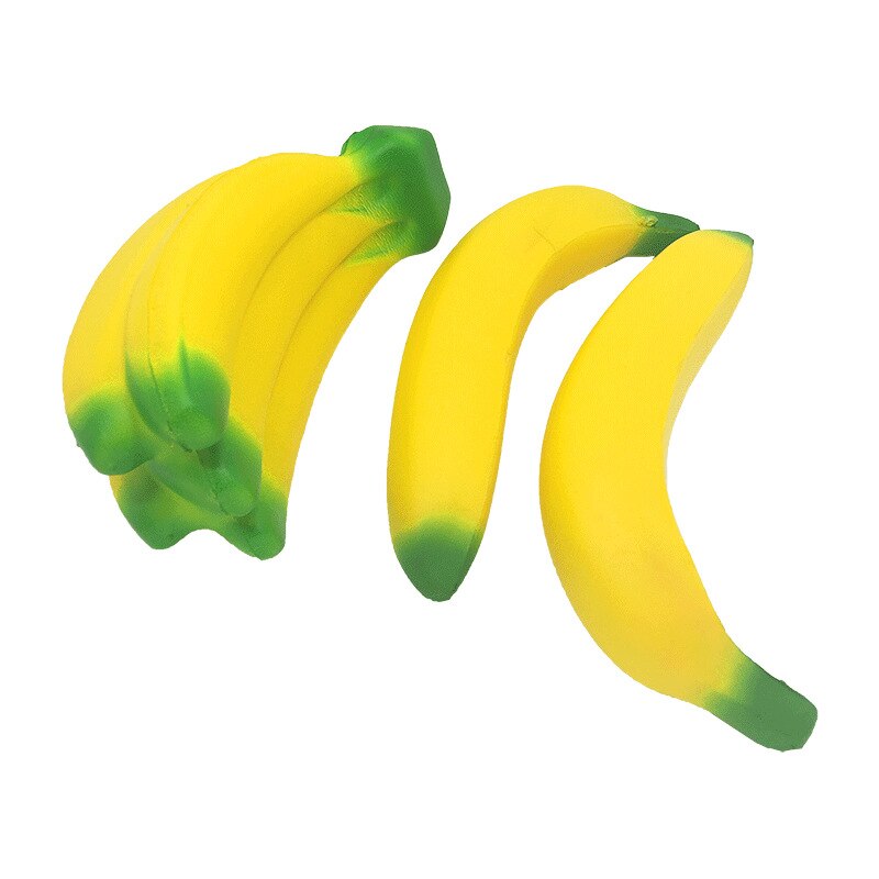 17cm Cute Banana Squishy Super Slow Rising Jumbo Simulation Fruit Soft Stress Relief Kid Fun Toys For children