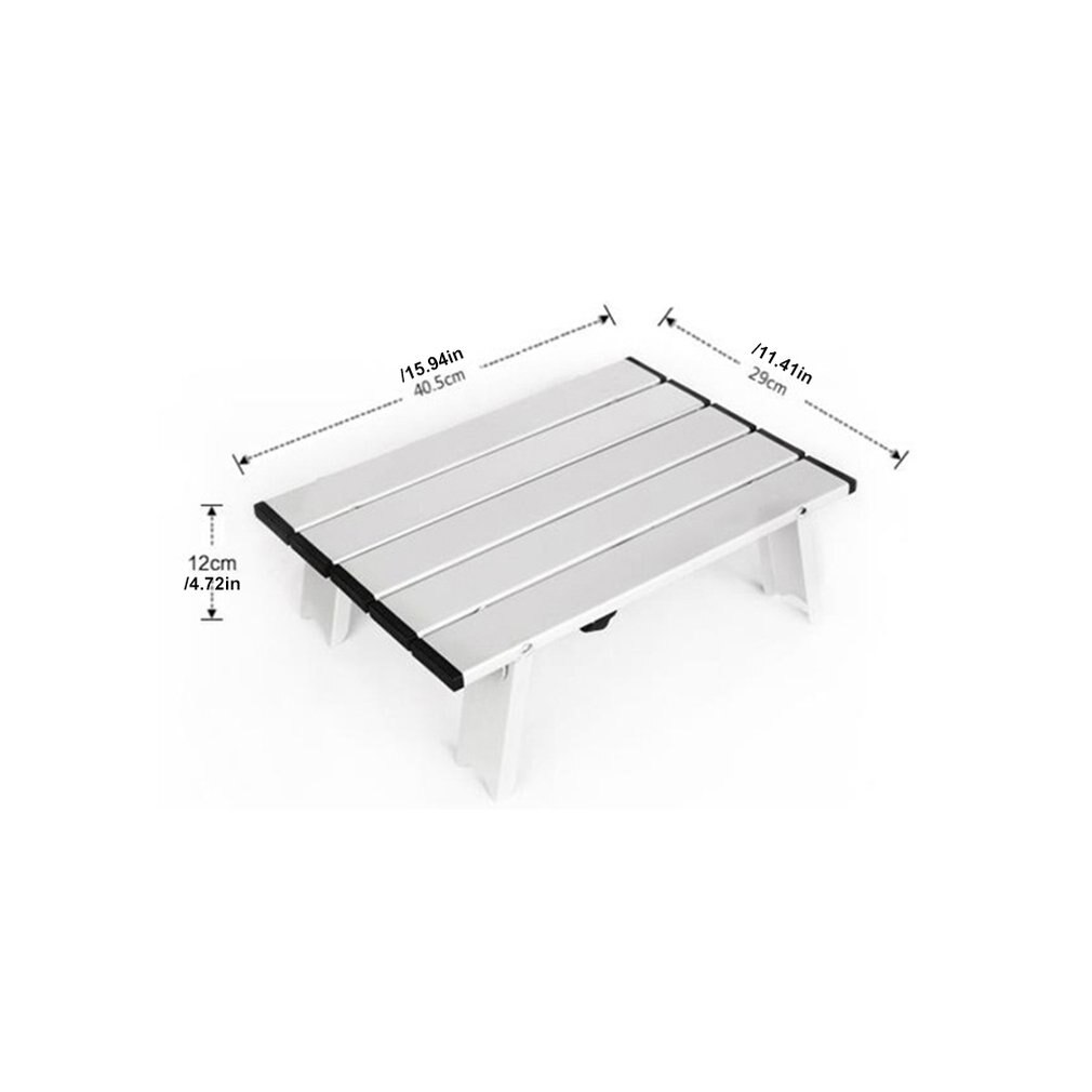Japan Camping Strand Außen Mini Ultra Licht Aluminium Klapptisch Mini Computer Schreibtisch Professionelle