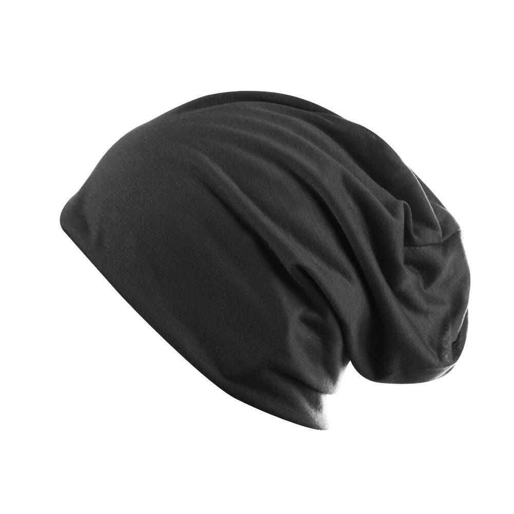 Solid Colors Unisex Knitted Hats Winter Warm Ski Crochet Hat Slouch Punk Women Men Cotton Skullies Blends Beanie Caps: Deep Gray