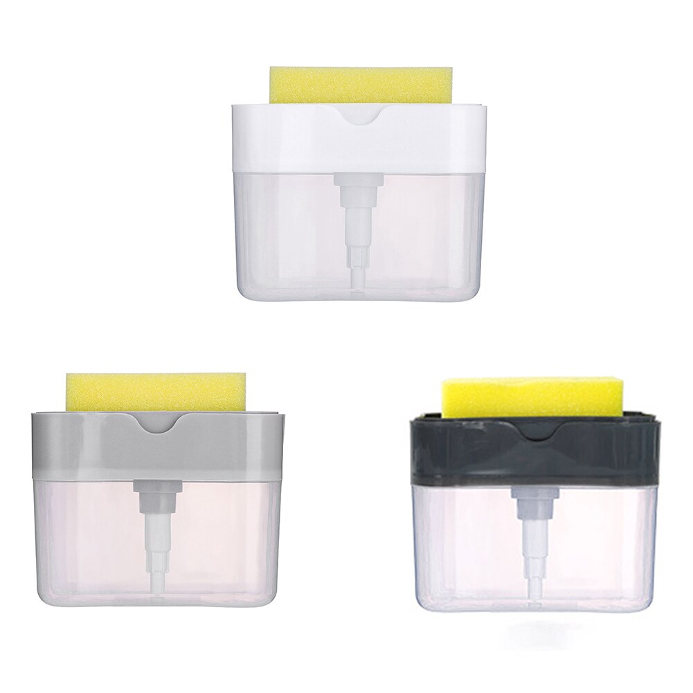 Distributeur de savon automatique presse à main pompe à savon liquide pour cuisine salle de bain