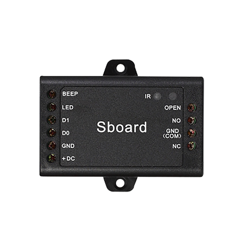 Sboard Mini Single Door Access Control Board Wiegand 26~37 Bits Input 1000 users user data can be transferred