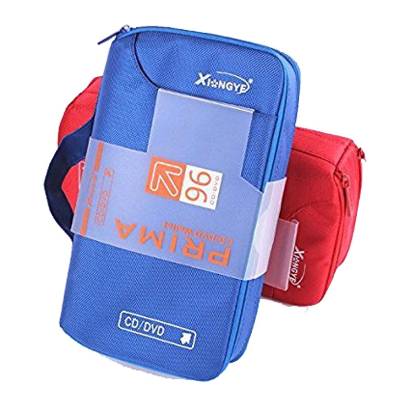 Étui de rangement pour DVD et CD, capacité de 96/64 disques, support pour voiture, sac de transport Portable pour accessoires DVD et CD