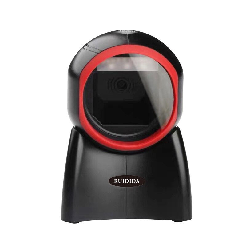 Platform Barcode Scanner 1D 2D Desktop Bar code Scanner Omnidirectional Hands-free Barcode Reader Kiosk Reader QR code PDF barra: Default Title