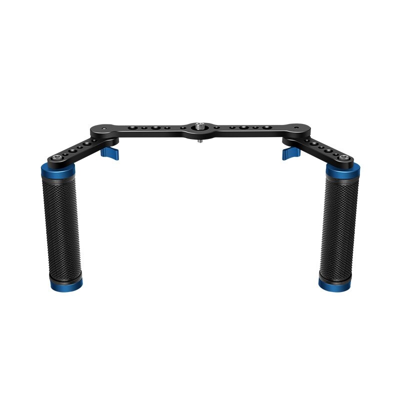 Dual Handle Grip Camera Stabilizer Three-Axis Gimbal Photography Accessories Support Multi-Angle Conversion: Default Title