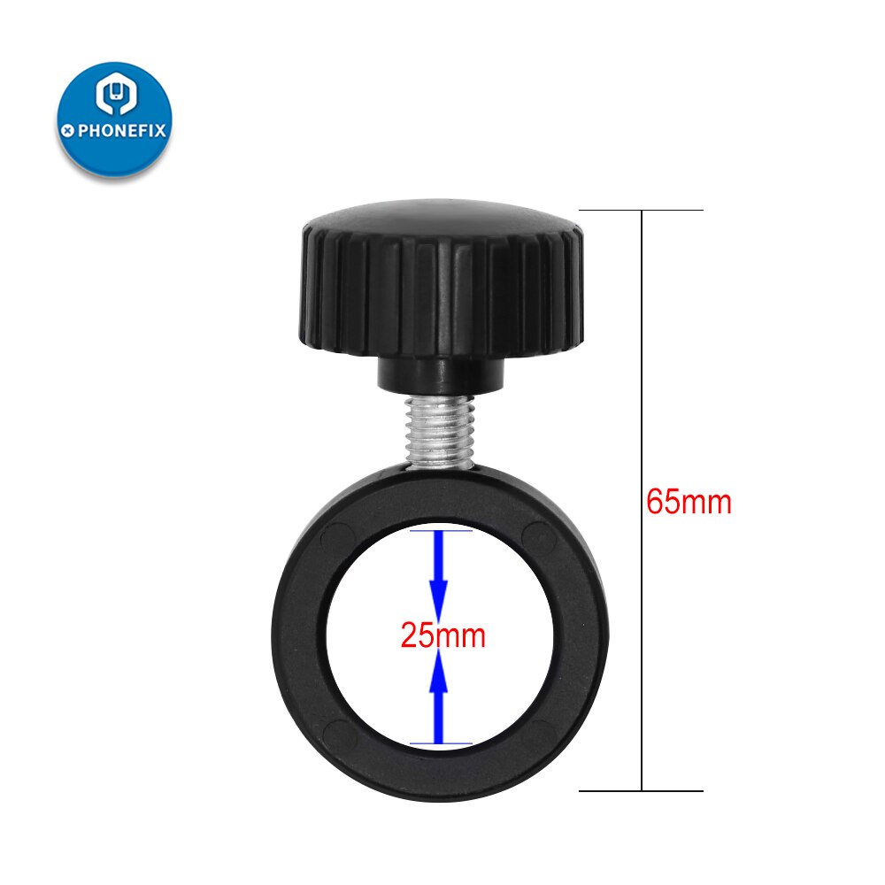 32mm/25mm Industry Stereo Microscope Limit Fix Position Ring Holder Metal Column Pillar Bar Adapter With Screw Microscopio Parts