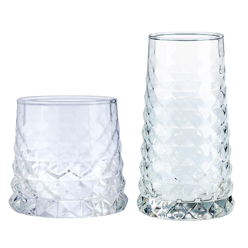 Personality drink cup glass milkshake cup Home diamonds drink glass cold cup